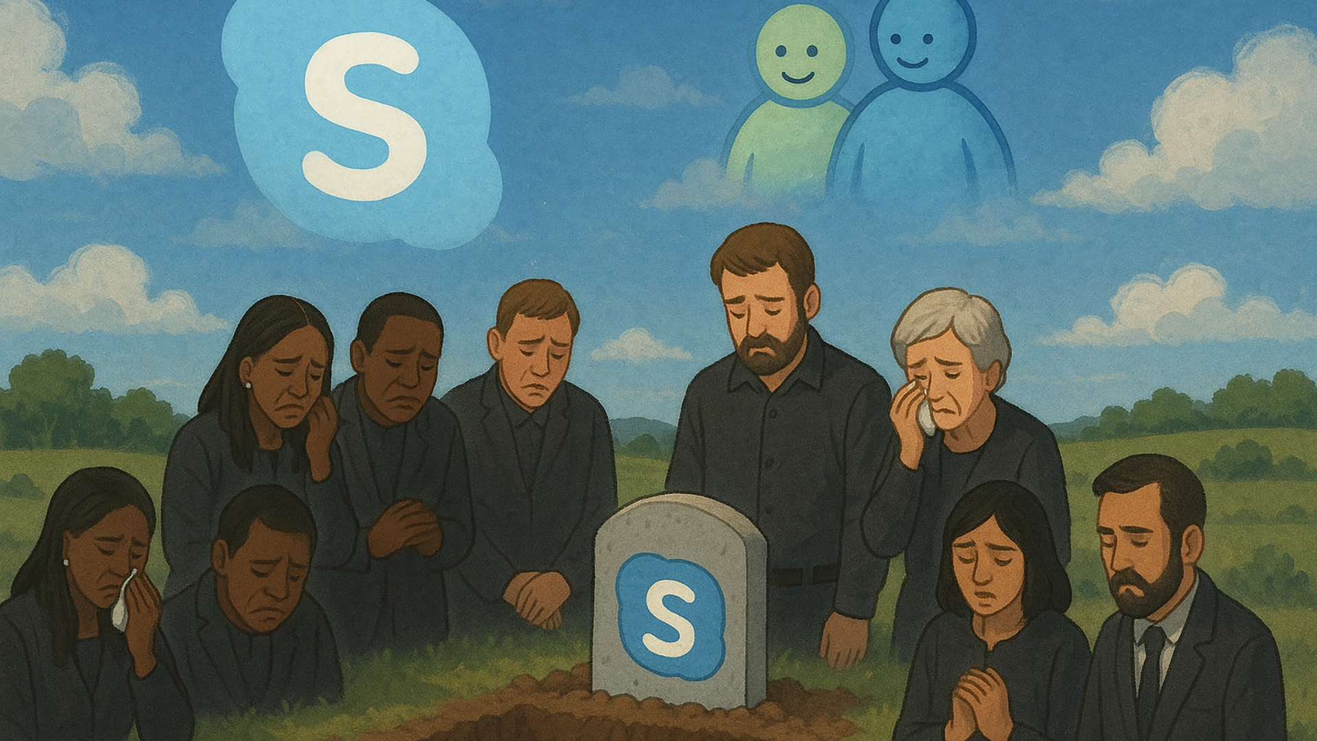 Opinie: Skype a dispărut &ndash; Memorialul online pentru o tehnologie &icirc;ndrăgită
